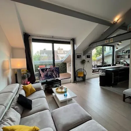 Superbe Loft Climatise Avec Terrasse A 4 Km Jo Daire Suresnes
