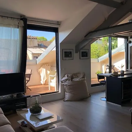 Superbe Loft Climatise Avec Terrasse A 4 Km Jo *