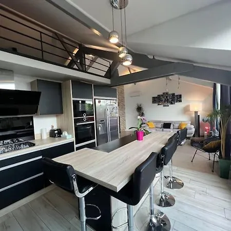 Superbe Loft Climatise Avec Terrasse A 4 Km Jo *