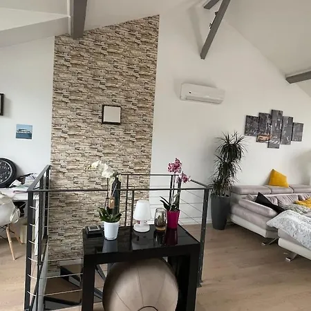 Superbe Loft Climatise Avec Terrasse A 4 Km Jo Suresnes